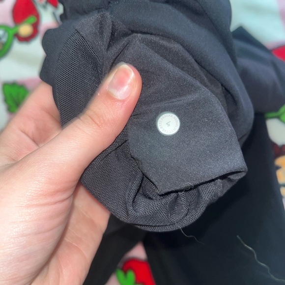 lululemon athletica Black high rise black joggers size 4 - Picture 6 of 7